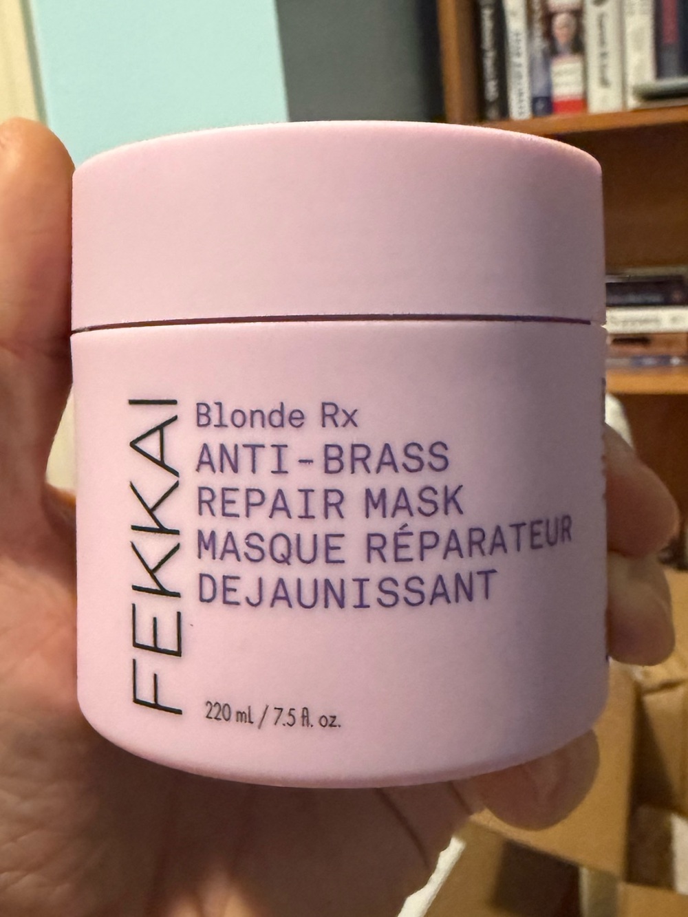 Brand New FEKKAI Blonde Rx Anti-Brass Repair Mask – 7.5 oz